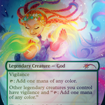 Esika, God of the Tree // The Prismatic Bridge (SLD-1155) - Secret Lair Drop (Borderless) Foil