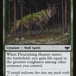 Flourishing Hunter (VOW-199) - Innistrad: Crimson Vow