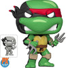 Teenage Mutant Ninja Turtles Comic Raphael Pop! Vinyl figure from THE MIGHTY HOBBY SHOP, showing Raphael in comic style with green shell and mask.
