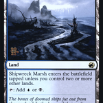 Shipwreck Marsh (PRE-267S) - Innistrad: Midnight Hunt Promos Foil