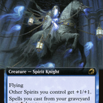 Patrician Geist (MID-338) - Innistrad: Midnight Hunt: (Extended Art)