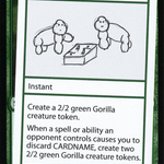 Gorilla Tactics (CMB1-076) - Mystery Booster Playtest Cards 2021