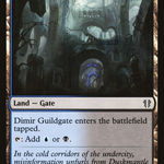 Dimir Guildgate (ZNC-127) - Zendikar Rising Commander