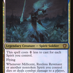 Millicent, Restless Revenant (VOC-001) - Crimson Vow Commander