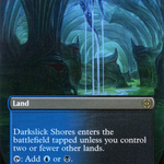 Darkslick Shores (ONE-372) - Phyrexia: All Will Be One (Borderless)