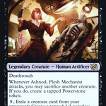 Ashnod, Flesh Mechanist (PRE-084) - The Brothers' War Promos Foil