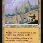 Temple of the False God (30A-P-011) - 30th Anniversary Play Promos Foil