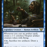 Sai, Master Thopterist (NEC-097) - Neon Dynasty Commander