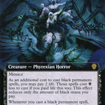 Defiler of Flesh (DMU-400) - Dominaria United: (Extended Art)