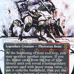 Kethek, Crucible Goliath (ONE-465) - Phyrexia: All Will Be One: (Showcase) (Borderless) Foil