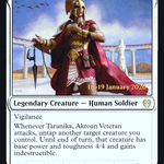 Taranika, Akroan Veteran (PRE-39S) - Theros Beyond Death Promos Foil