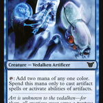 Vedalken Engineer (NEC-100) - Neon Dynasty Commander