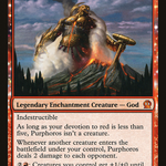 Purphoros, God of the Forge (LIST-THS-135) - The List: (enchantment)