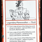 Tibalt the Chaotic (CMB1-066) - Mystery Booster Playtest Cards 2021
