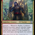Radha, Coalition Warlord (DMU-211) - Dominaria United