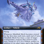 Mindlink Mech (NEO-448) - Kamigawa: Neon Dynasty: (Extended Art)