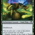 Fang of Shigeki (NEO-183) - Kamigawa: Neon Dynasty: (enchantment)