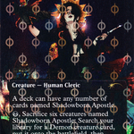 Shadowborn Apostle (SLD-681) - Secret Lair Drop (Borderless) Foil