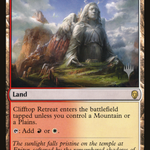 Clifftop Retreat (PPM20-239P) - Dominaria Promos