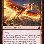 Sunstreak Phoenix (PPMID-162P) - Innistrad: Midnight Hunt Promos