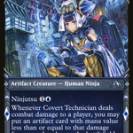 Covert Technician (NEO-332) - Kamigawa: Neon Dynasty: (Showcase)