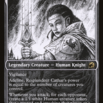 Adeline, Resplendent Cathar (MID-312) - Innistrad: Midnight Hunt: (Showcase)