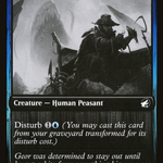 Baithook Angler // Hook-Haunt Drifter (DBL-042) - Innistrad: Double Feature: (Double Faced Transform)