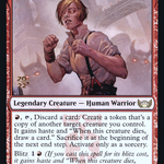 Jaxis, the Troublemaker (PRE-112) - Streets of New Capenna Promos Foil