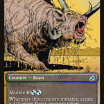 Trumpeting Gnarr (IKO-307) - Ikoria: Lair of Behemoths: (Showcase)