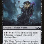 Sorcerer of the Fang (M20-114) - Core Set 2020