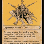 Bhaal, Lord of Murder (CLB-416) - Commander Legends: Battle for Baldur's Gate: (Showcase)