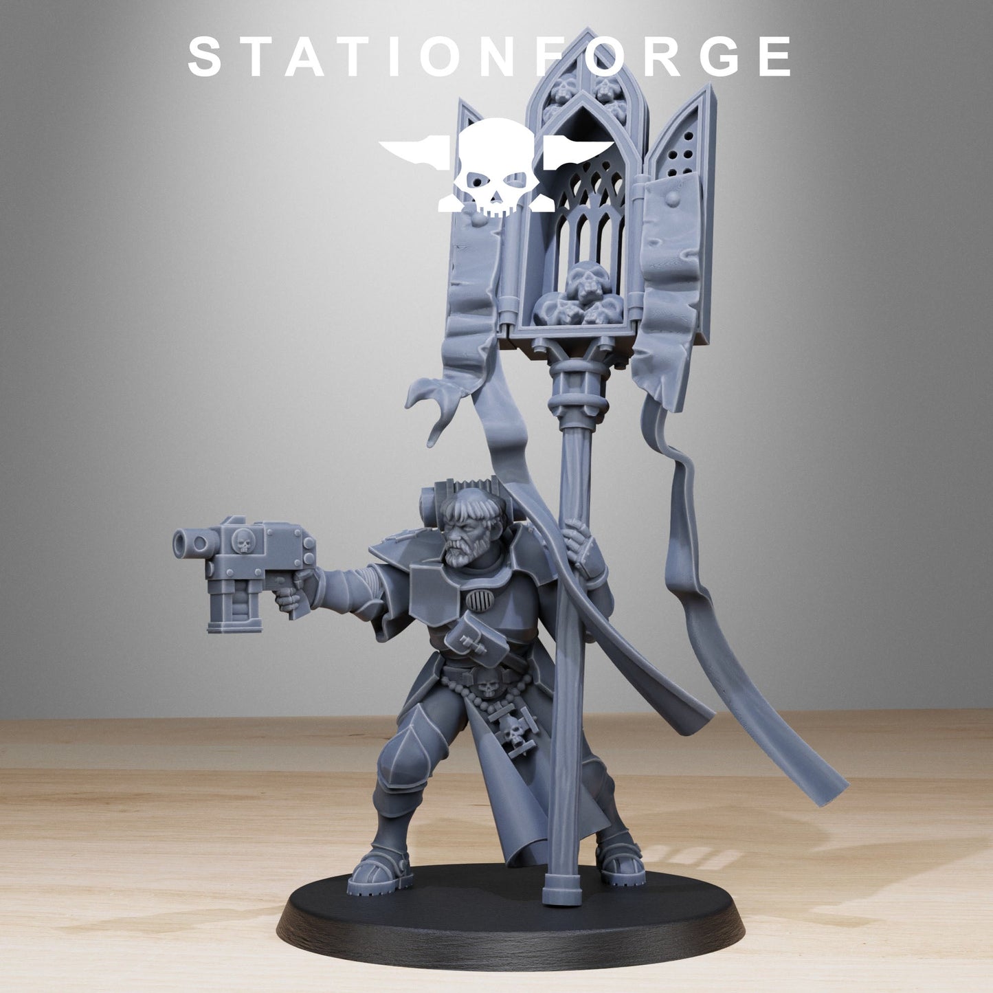 3D Printed Vadalites Brotherhood by StationForge Miniatures