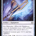 Mirran Bardiche (ONE-022) - Phyrexia: All Will Be One
