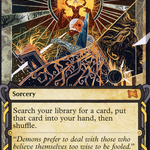 Demonic Tutor (STA-027) - Strixhaven Mystical Archive: (Showcase) (Borderless)