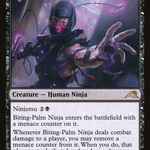 Biting-Palm Ninja (NEO-088) - Kamigawa: Neon Dynasty
