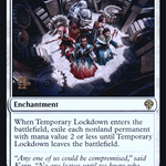 Temporary Lockdown (PRE-36S) - Dominaria United Promos Foil