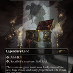 Phyrexian Tower (SLD-208) - Secret Lair Drop / Dracula's Tomb (Borderless)