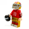 #13 QB San Francisco Football Player Minifig by B3 Customs