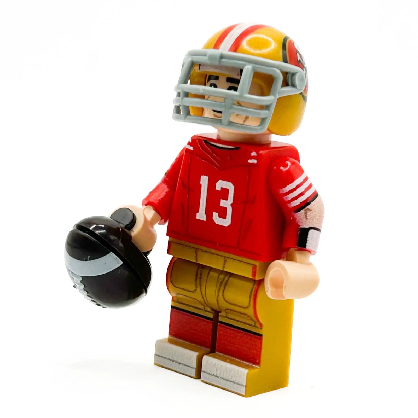 #13 QB San Francisco Football Player Minifig by B3 Customs