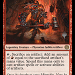 Slobad, Iron Goblin (PPONE-149P) - Phyrexia: All Will Be One Promos