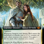 Aragorn and Arwen, Wed (LTR-394) - The Lord of the Rings: Tales of Middle-earth: (Extended Art)