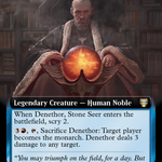 Denethor, Stone Seer (LTC-103) - Tales of Middle-earth Commander: (Extended Art)