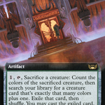 Evolving Door (SNC-429) - Streets of New Capenna: (Extended Art)