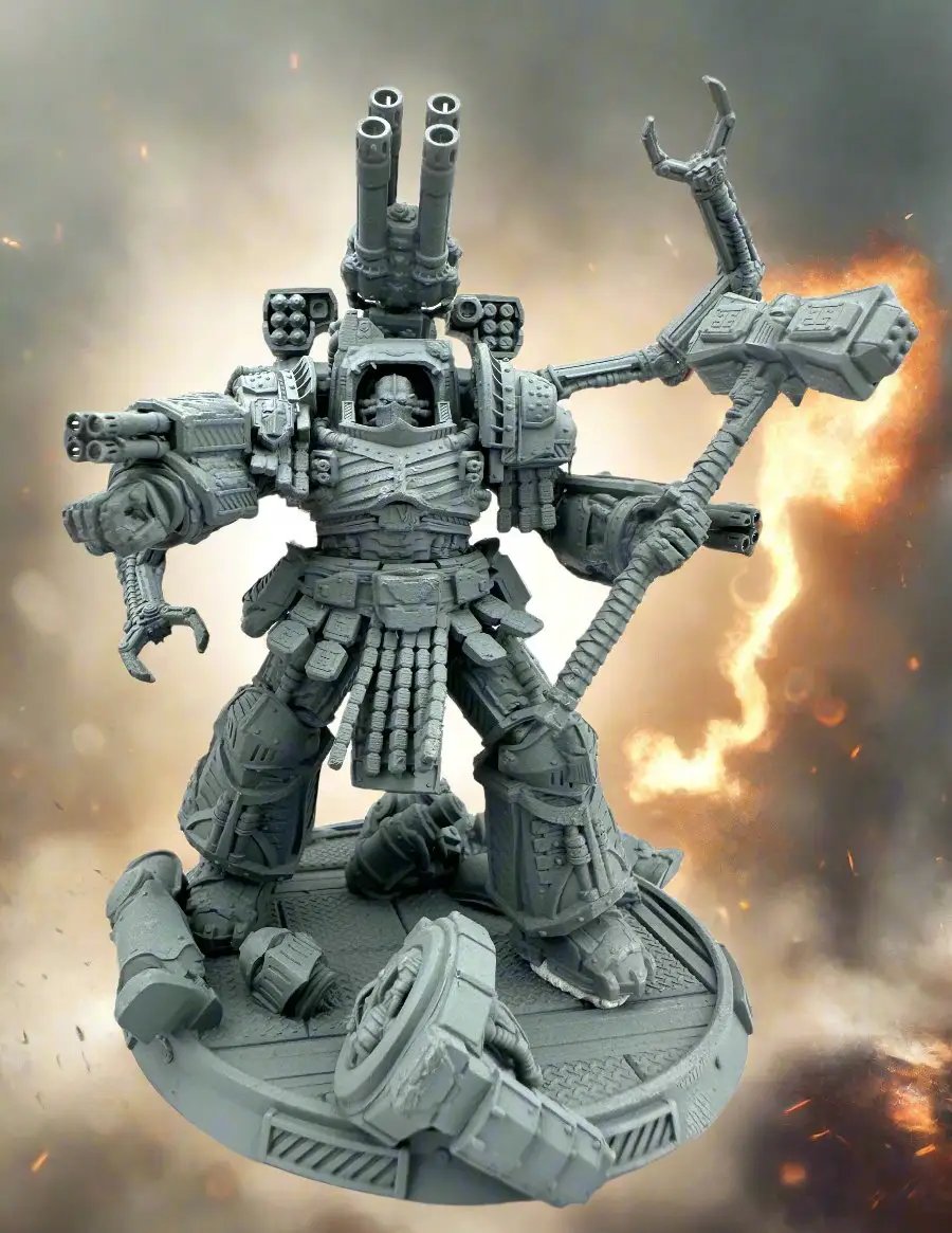 3D Printed Bitter Genius 3DArtGuy Miniatures by Last Hope Miniatures