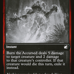 Burn the Accursed (DBL-132) - Innistrad: Double Feature
