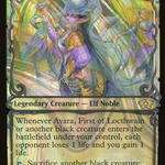 Ayara, First of Locthwain (MUL-143) - Multiverse Legends: (Showcase) Foil