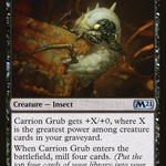 Carrion Grub (M21-092) - Core Set 2021