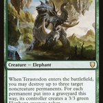 Terastodon (CMR-438) - Commander Legends