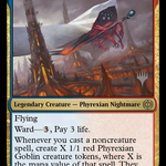 Ovika, Enigma Goliath (PPONE-213P) - Phyrexia: All Will Be One Promos
