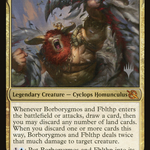 Borborygmos and Fblthp (PPMOM-219P) - March of the Machine Promos
